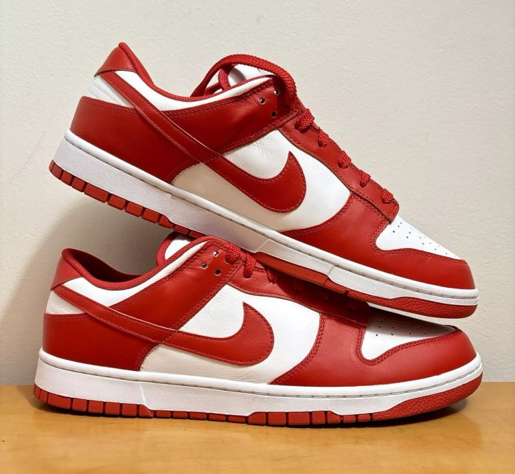 1 1 Nike Dunk Low St John University Red