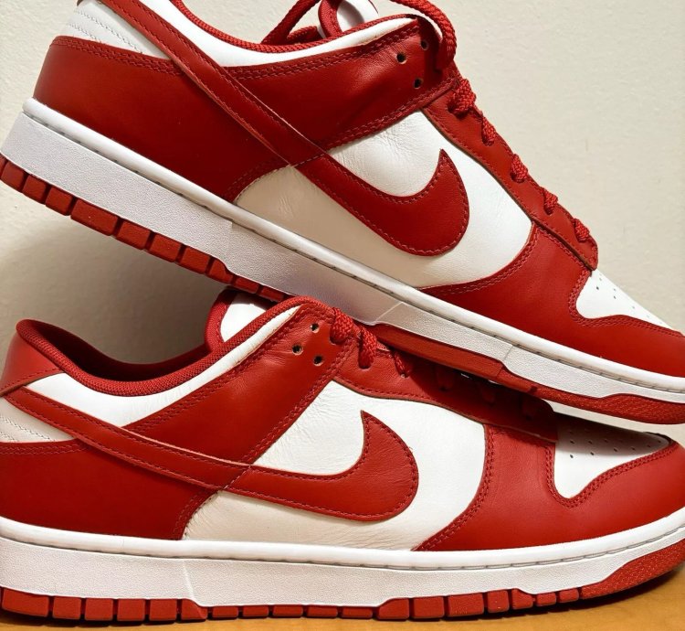 1 1 Nike Dunk Low St John University Red