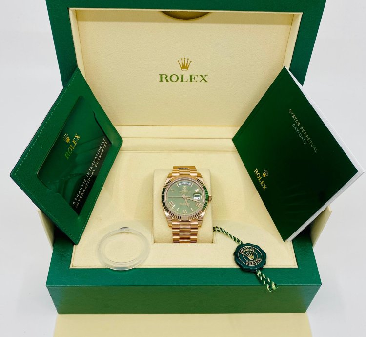 Rolex Day-date 40 New 2025 - Day-date 40 - 228235 - Olive Green Dial