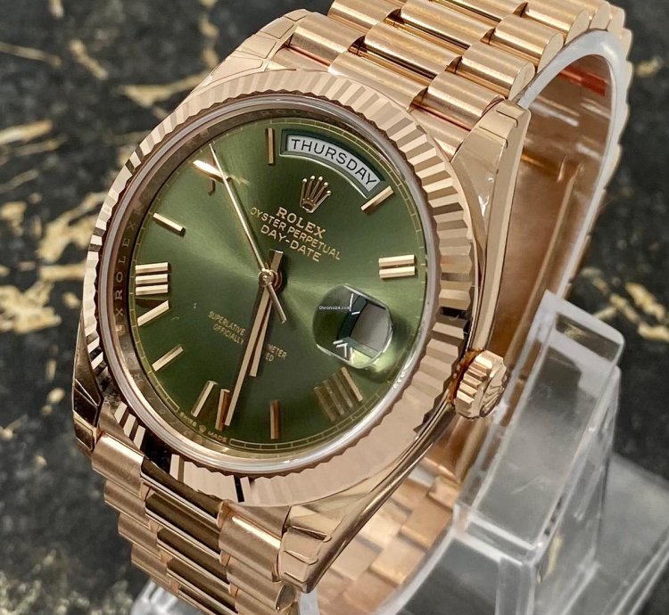 Rolex Day-date 40 New 2025 - Day-date 40 - 228235 - Olive Green Dial