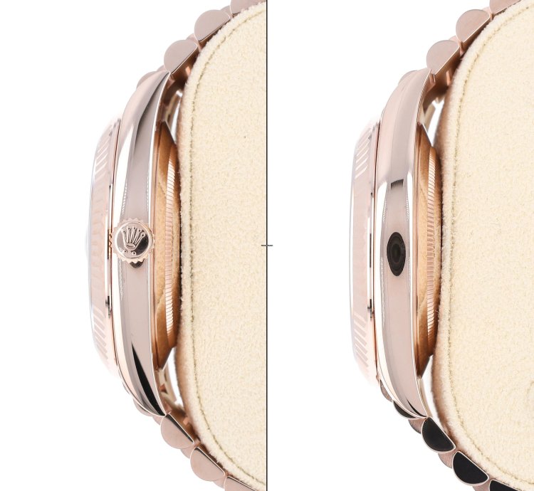 Rolex Day-date 40 New 2025 228235 Slate Ombre President Rose Gold