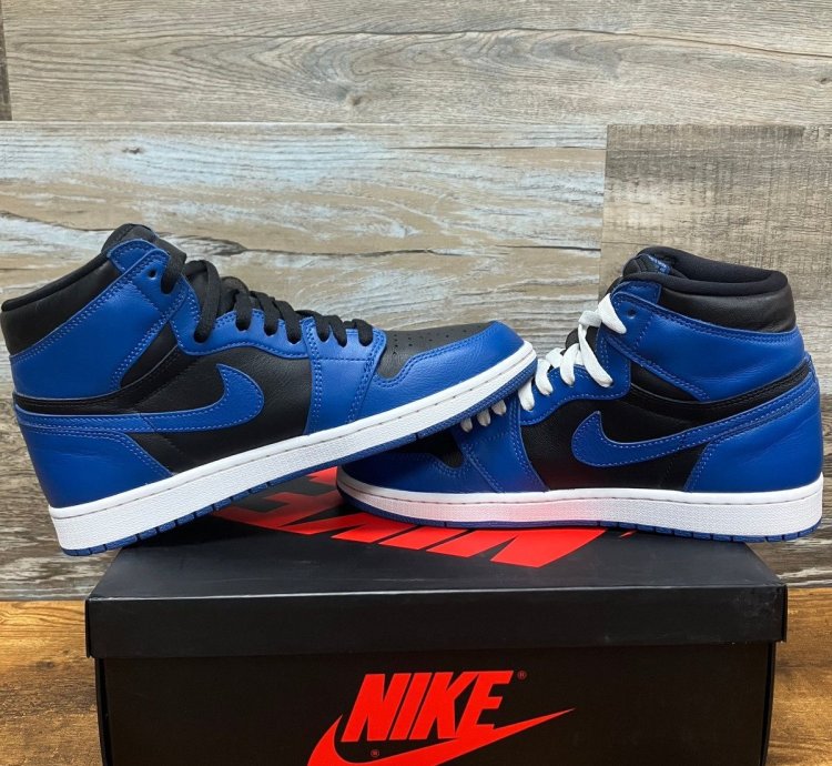 10-air Jordan 1 High Marina Blue