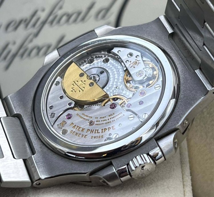 Patek Philippe Nautilus Full Set Blue Dial
