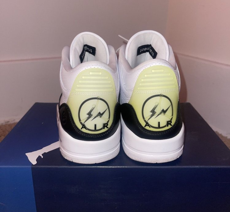 Fragment Design Air Jordan 3 Retro Sp White