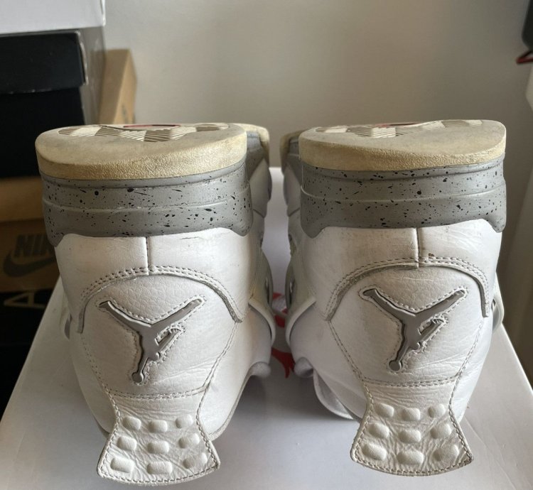 100 Original Nike Air Jordan 4 Retro White Oreo