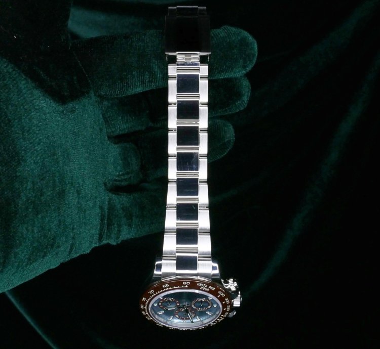 Rolex Daytona Mint Complete Set Daytona Cosmograph Platona Glacier Blue Dial Platinum 116506