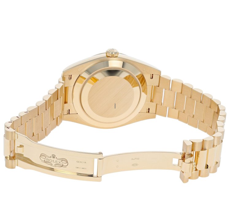 Rolex Day-date 40 New 2025 228238 White Roman President Yellow Gold