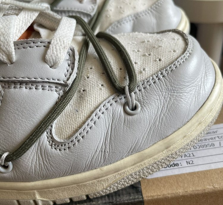 100 Original Nike Off-white Dunk Low Lot 22 Of 50 Virgil