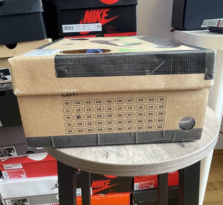 100 Original Nike Off-white Dunk Low Lot 22 Of 50 Virgil