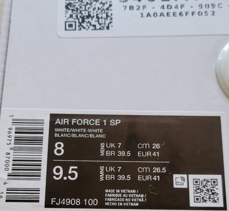 1017 Alyx 9sm Air Force 1