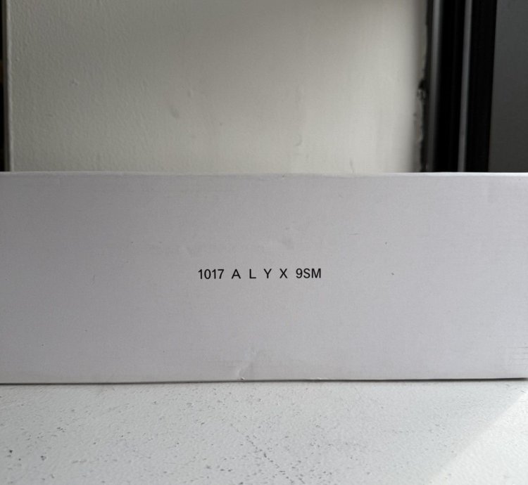 1017 Alyx 9sm Air Force 1 High White Black 2020