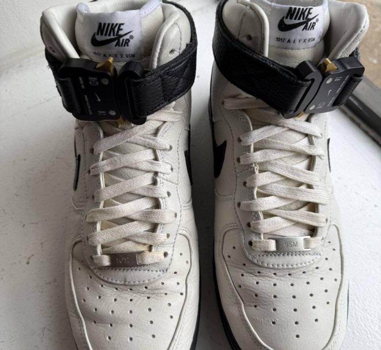 1017 Alyx 9sm Air Force 1 High White Black 2020