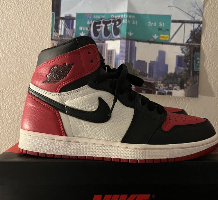 Jordan 1 Bred Toe