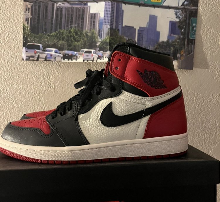Jordan 1 Bred Toe