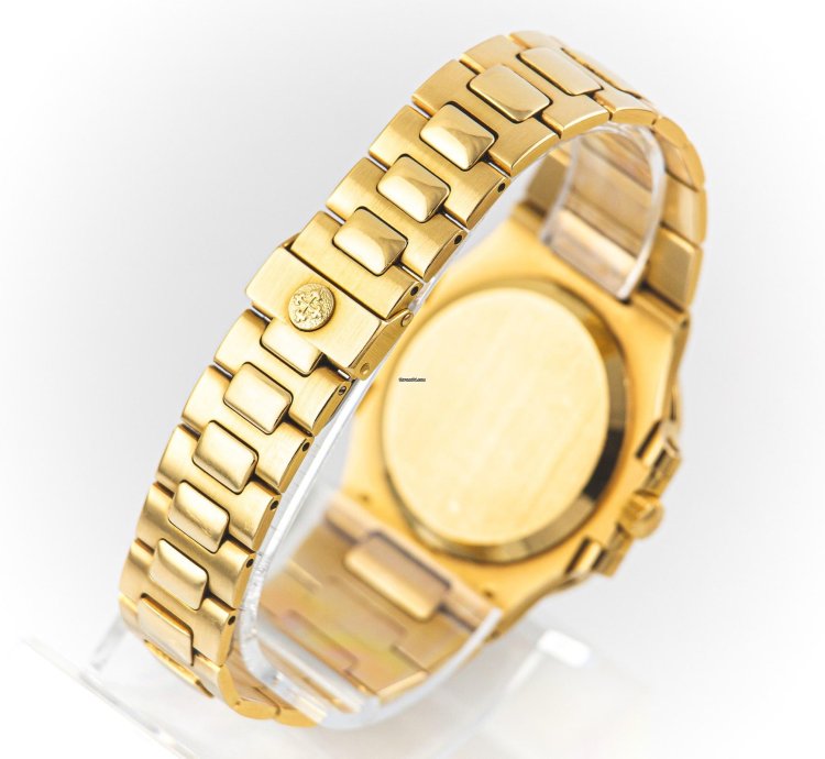 Patek Philippe Nautilus Gold 18k 37mm Ref 3800 001 Full Set