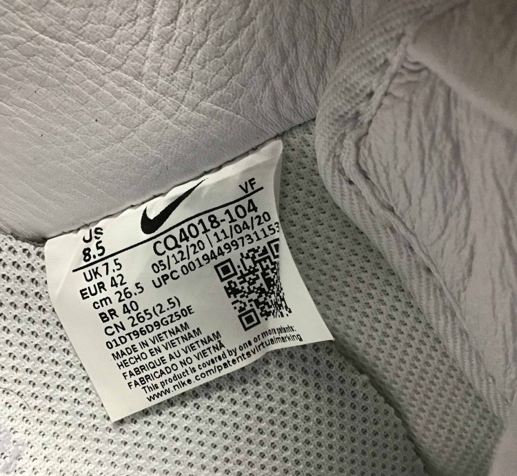 1017 Alyx 9sm Air Force 1 High White Wolf Grey