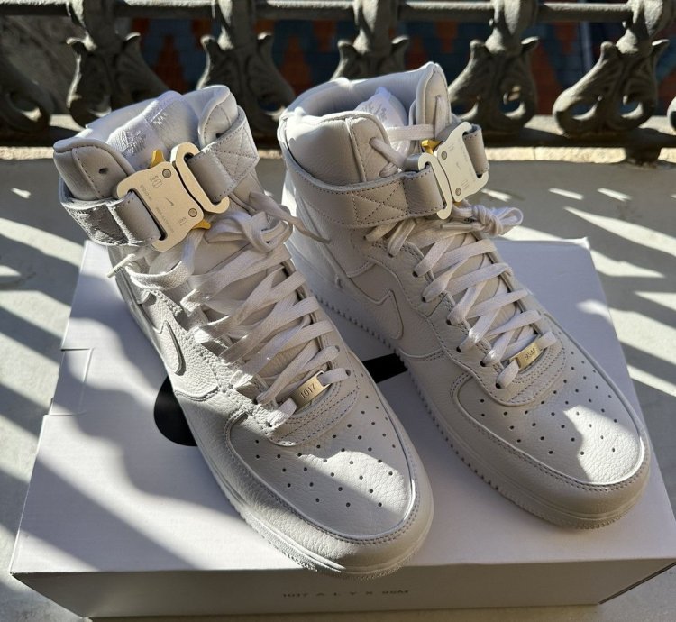 1017 Alyx 9sm Nike Air Force 1 High Rollercoaster Buckle