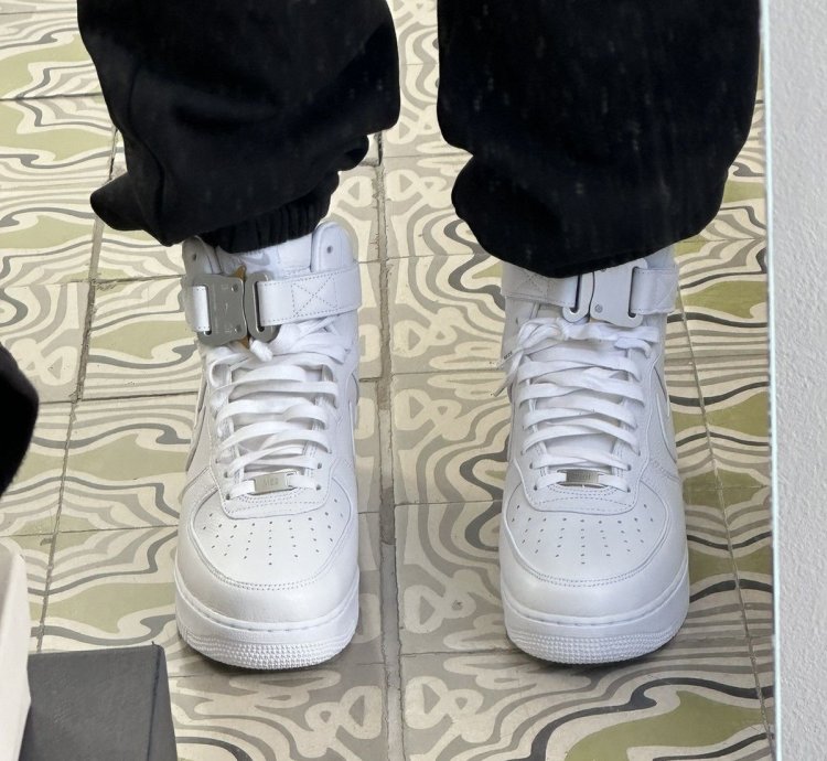 1017 Alyx 9sm Nike Air Force 1 High Rollercoaster Buckle