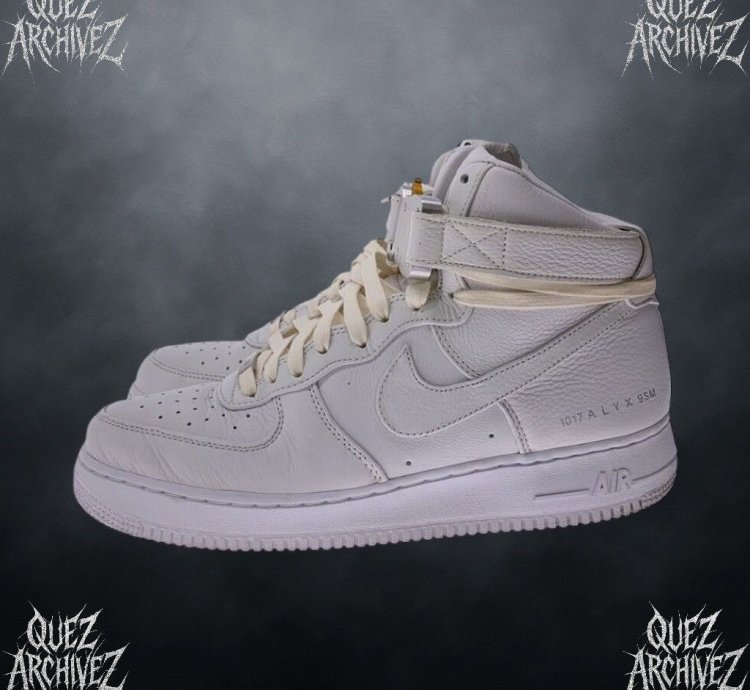 1017 Alyx 9sm Nike Air Force 1 High Triple White