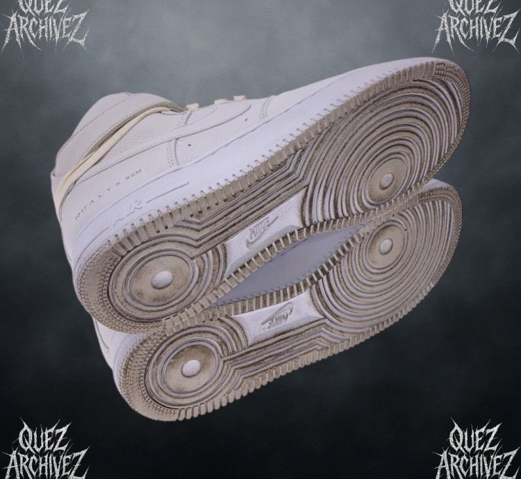 1017 Alyx 9sm Nike Air Force 1 High Triple White