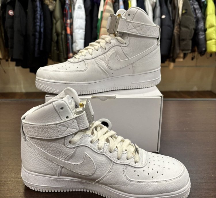 1017 Alyx 9sm Nike Air Force 1 High White