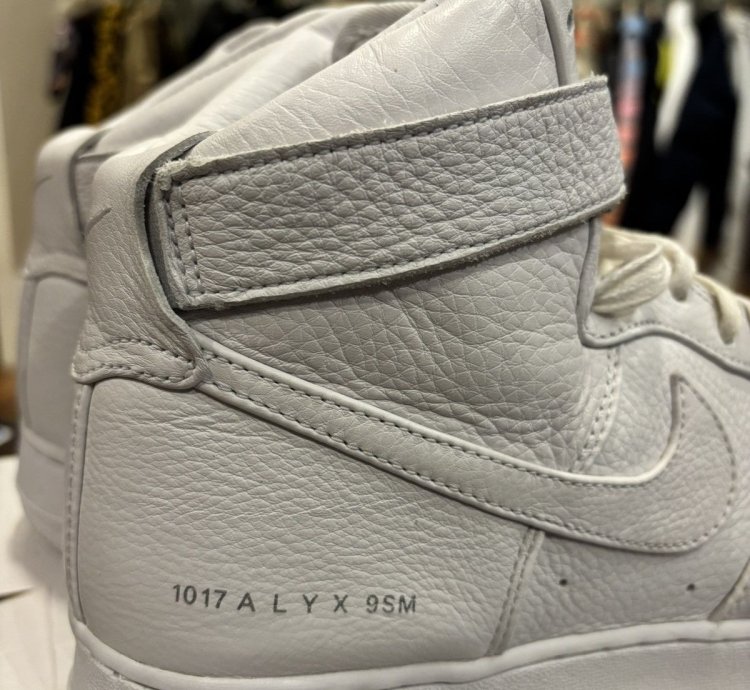 1017 Alyx 9sm Nike Air Force 1 High White