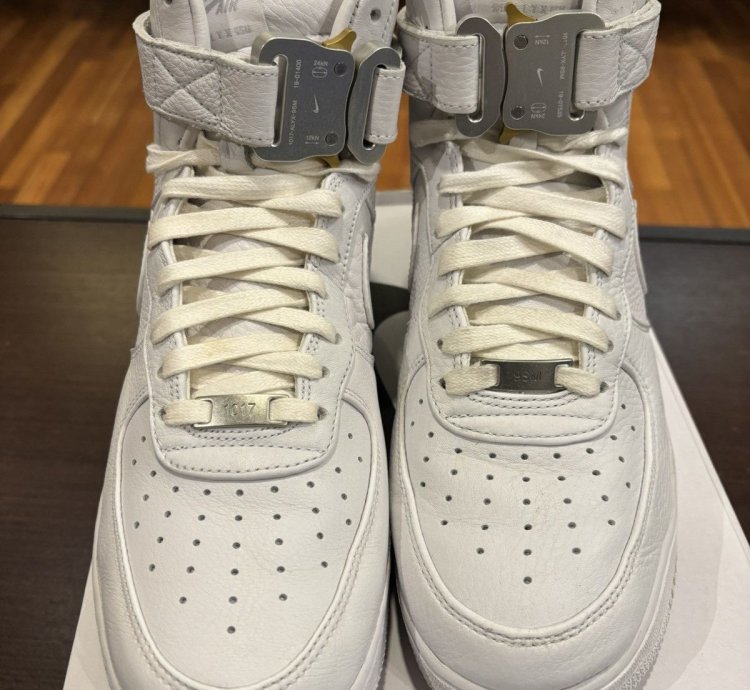 1017 Alyx 9sm Nike Air Force 1 High White