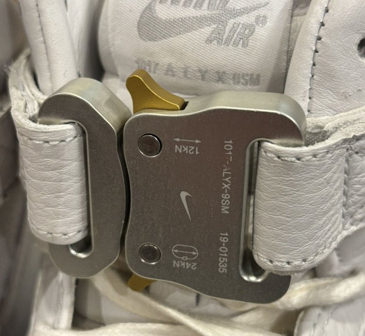 1017 Alyx 9sm Nike Air Force 1 High White