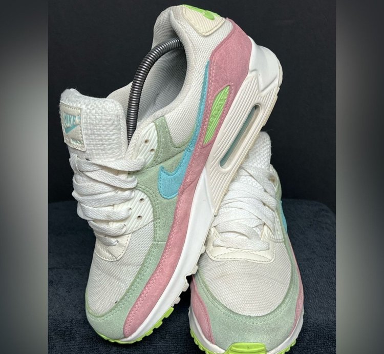 11 Women 9 5 Men Nike Air Max 90 Easter Leopard Pastel Shoes