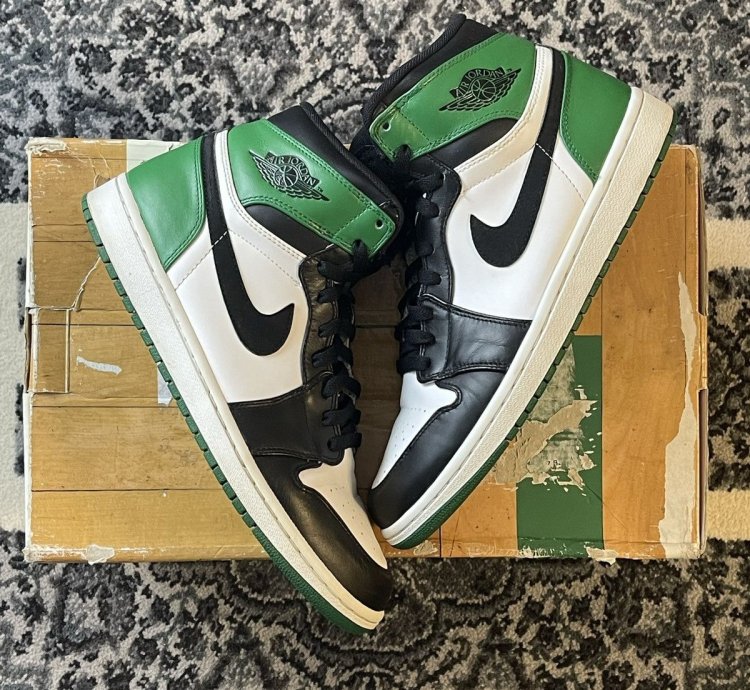 Jordan 1 Dmp Pack Celtics Pair Only Size 10 Clean