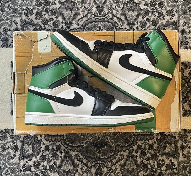 Jordan 1 Dmp Pack Celtics Pair Only Size 10 Clean