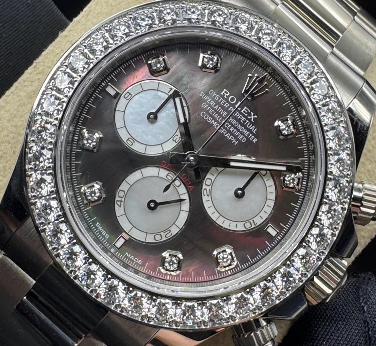 Rolex Daytona Mother Of Pearl Cosmograph Daytona Diamond Mother