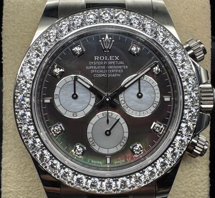 Rolex Daytona Mother Of Pearl Cosmograph Daytona Diamond Mother