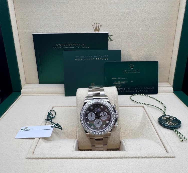 Rolex Daytona Mother Of Pearl Cosmograph Daytona Diamond Mother