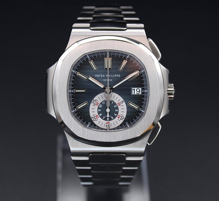 Patek Philippe Nautilus In Stock Nautilus Blue Dial Serviced 2022 Unworn Condition