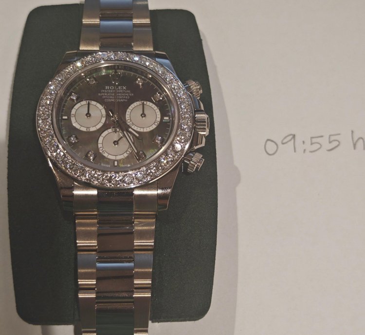 Rolex Daytona Mother Of Pearl Cosmograph Daytona Diamond Mother Full Set Brand New Unworn 2025