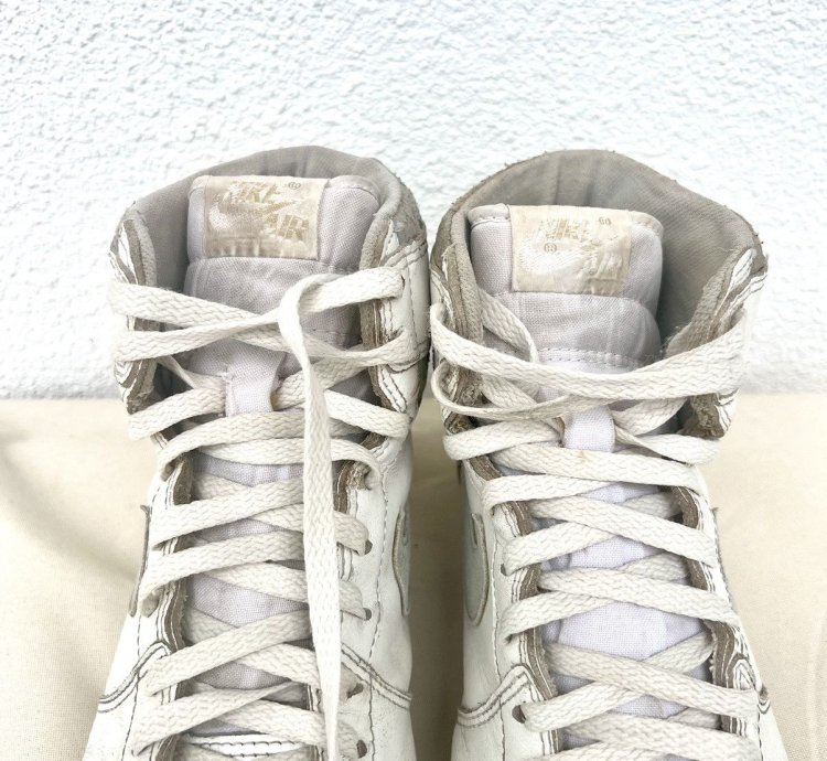 1985 Air Jordan 1 High Natural Grey Size Us 10 5