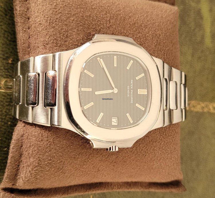 Patek Philippe Nautilus Jumbo 3700 1 1979 Originalpapiere Zertifikat Extract Archives