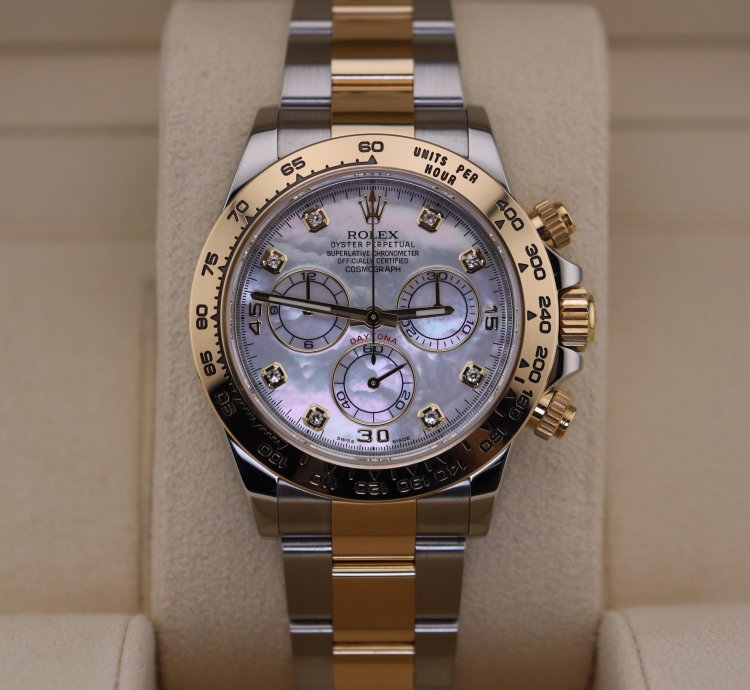 Rolex Daytona Mother Of Pearl Mop Diamond 116503
