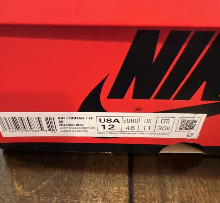 Jordan 1 High Og Varsity Red 85
