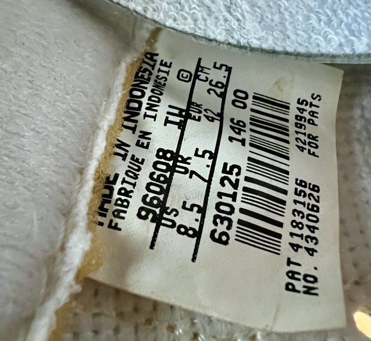 1996 Nike Air Force 1 Mid Sc Unc Jewel Rhino Us8 5