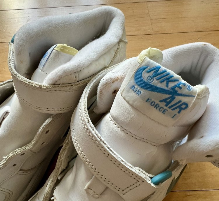 1996 Nike Air Force 1 Mid Sc Unc Jewel Rhino Us8 5