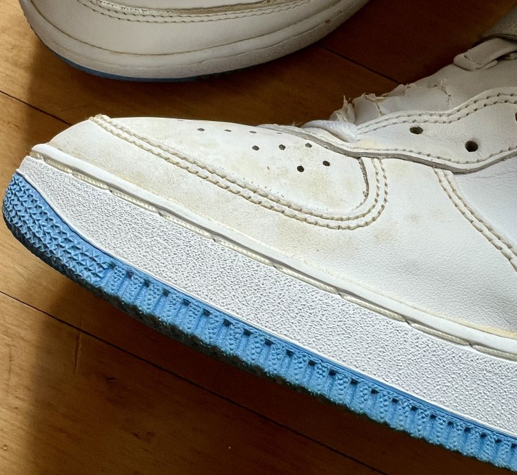 1996 Nike Air Force 1 Mid Sc Unc Jewel Rhino Us8 5