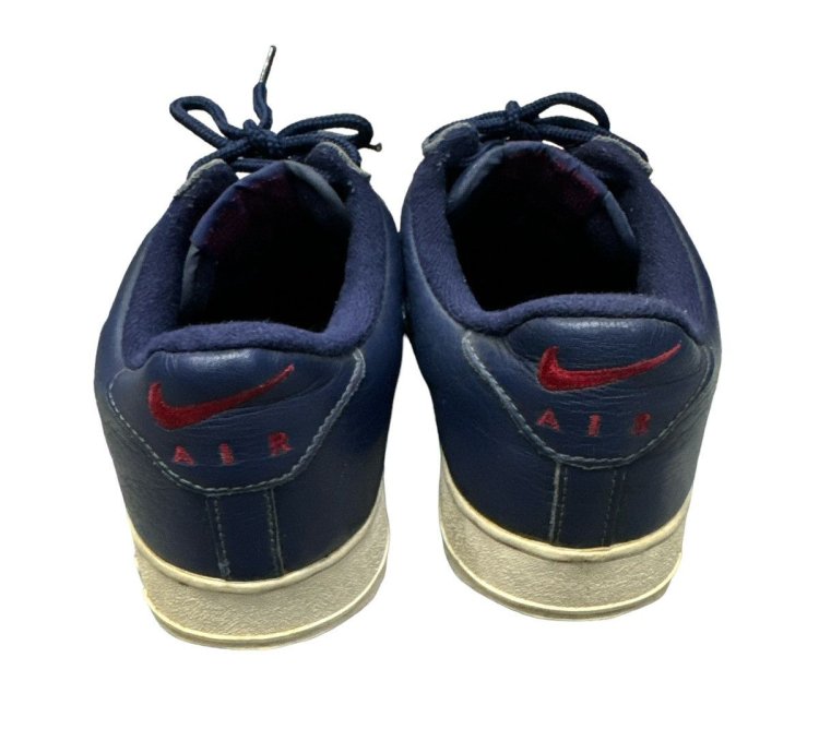 1997 Nike Air Force 1 Sc Midnight Navy Varsity Red Jewel