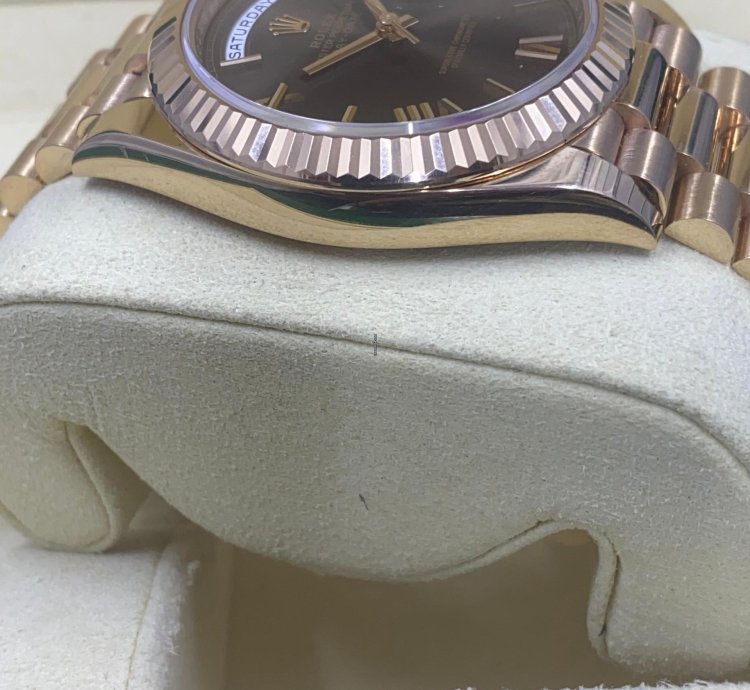 Rolex Day-date 40 New Day-date 40mm Everose Chocolate Roman President 228235