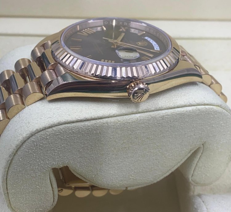 Rolex Day-date 40 New Day-date 40mm Everose Chocolate Roman President 228235