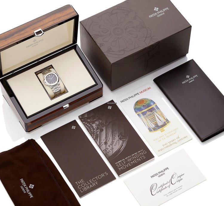 Patek Philippe Nautilus Jumbo Box Papers 2015 Like New Rare Automatic Klassiker Herrenuhr Top Zustand