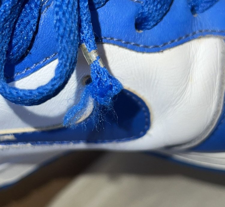 1999 Nike Dunk High Le Kentucky Blue White - Vintage - Used