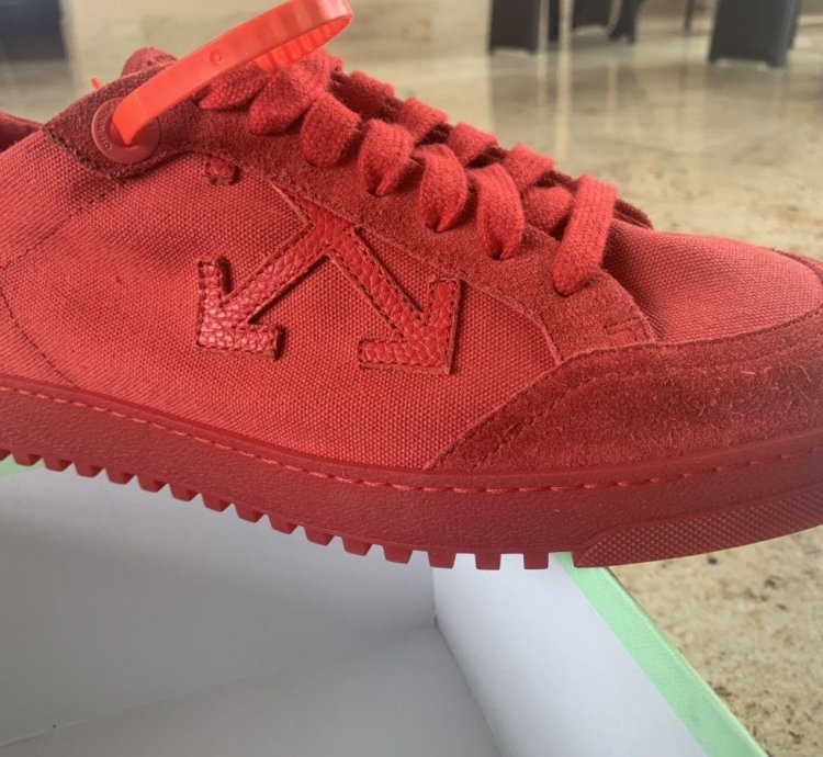 2 0 Low Top Red Sneakers