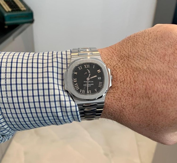 Patek Philippe Nautilus Jumbo Power Reserve 42mm Completo